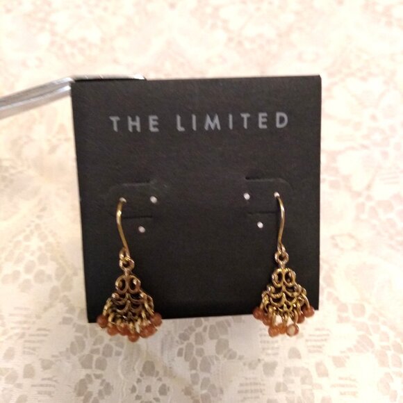 Vintage Handmade Beads Copper Earrings Timeless VTG Jewelry - Picture 5 of 6